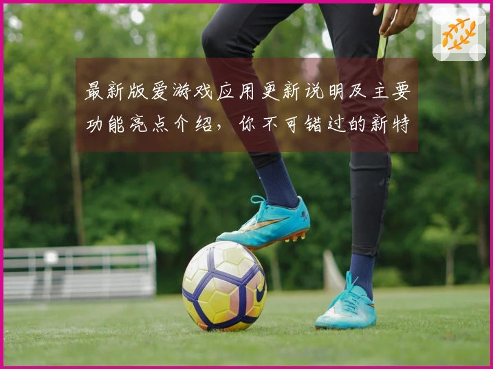 最新版爱游戏应用更新说明及主要功能亮点介绍，你不可错过的新特性展示